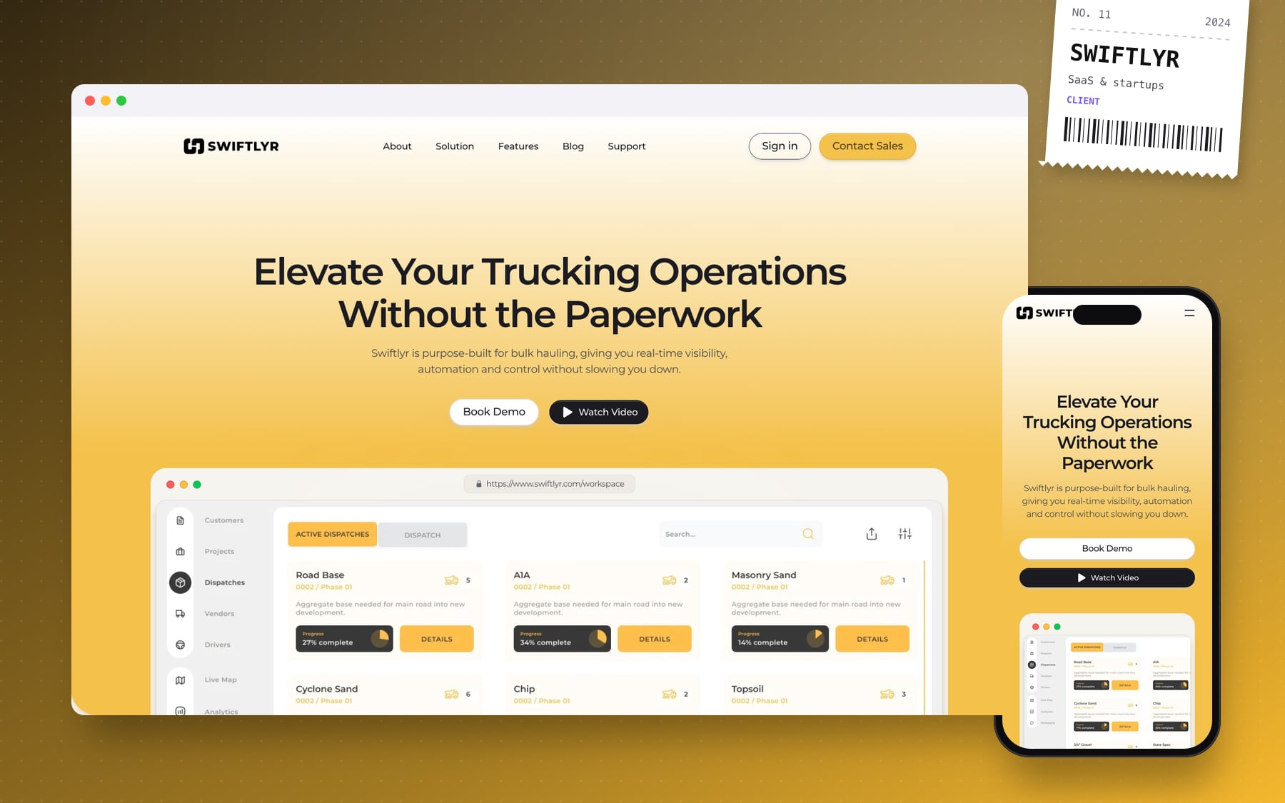 Swiftlyr website